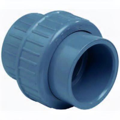 Aquaforte PVC 3/3 Koppeling 75mm met O-ring - Waterdichte Lijmverbinding voor Vijver/Zwembad