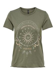 Only Onllucy Life Reg S/s Top Jrs Noos T-shirts Kalamata Eternal Moonlight