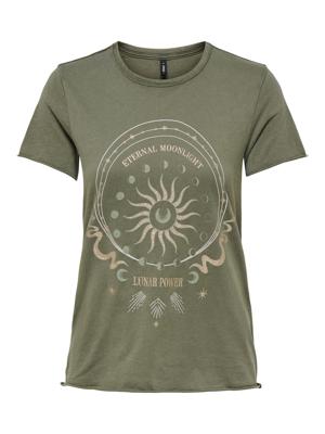 Only Onllucy Life Reg S/s Top Jrs Noos T-shirts Kalamata Eternal Moonlight