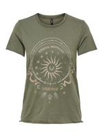 Only Onllucy Life Reg S/s Top Jrs Noos T-shirts Kalamata Eternal Moonlight
