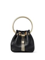 Jimmy Choo mini sac seau Bon Bon - Noir - thumbnail