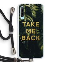 Take me back: Huawei P Smart Pro Transparant Hoesje met koord
