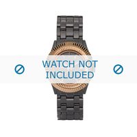 Diesel horlogeband DZ5257 Roestvrij staal (RVS) Grijs 18mm - thumbnail