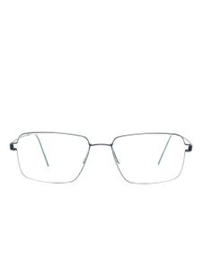 Lindberg lunettes de vue Aaron à monture rectangulaire - Bleu