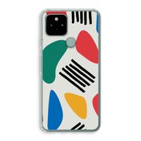 Illustratieve pop 1: Google Pixel 5 Transparant Hoesje