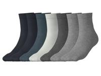 esmara 7 Paar kinder sokken (grijs/donkergrijs/wit/navy, 31/34)