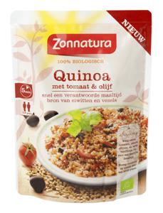 Zonnatura Quinoa olijf & tomaat bio (250 gr)