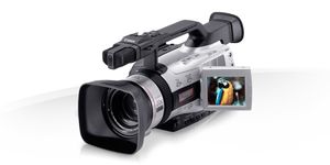 Canon DM XM2 Schoudercamcorder 1,7 MP CCD Zwart, Zilver