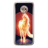 Last Unicorn: Motorola Moto G6 Transparant Hoesje