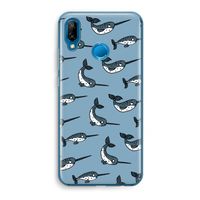 Narwhal: Huawei P20 Lite Transparant Hoesje