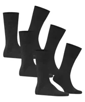 FALKE 3-paar heren wollen sokken - Airport - Hoge wollen kousen - Anti slip sokken - Vliegtuig sokken- Reis kousen - thumbnail