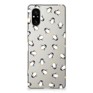 TPU bumper voor Sony Xperia 5 V Pinguïn