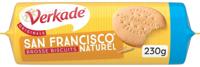 Verkade San Francisco koekjes natural, pak van 230 gram Verkade San Francisco koekjes natural, pak van 230 gram