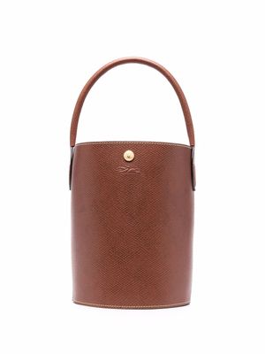 Longchamp sac seau Épure - Marron