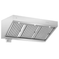 Afzuigkap met motor, bediening, filter en verlichting - 140 cm - 1500 m³/h - Royal Catering