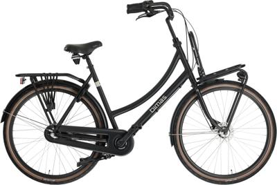 Bimas Transporter 3.3 28 Inch 57 cm Dames 3V Rollerbrake Matzwart