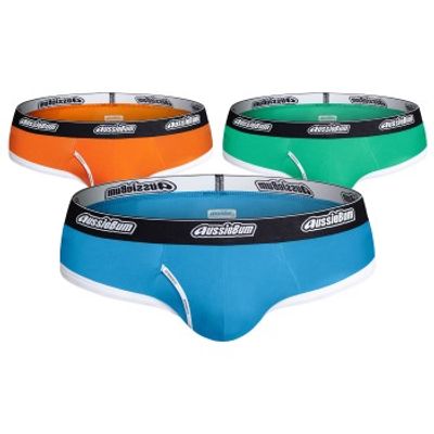 aussieBum 3 stuks Essential Bamboo Brief * Actie *
