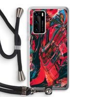 Endless Descent: Huawei P40 Transparant Hoesje met koord