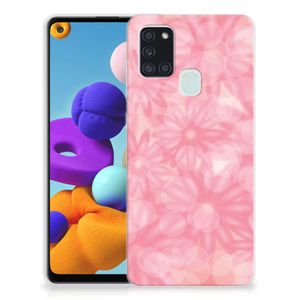 Samsung Galaxy A21s TPU Case Spring Flowers