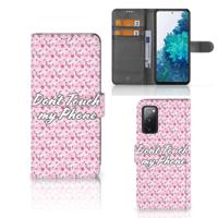 Samsung Galaxy S20 FE Portemonnee Hoesje Flowers Pink DTMP