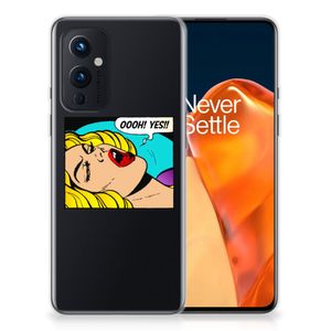 OnePlus 9 Silicone Back Cover Popart Oh Yes