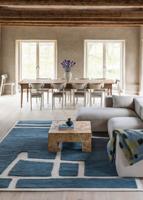 Layered - Vloerkleed Gotland Klint Wool Rug Cornflower Blue - 300x400 cm
