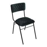 Raw Materials Eetkamerstoel set van 2 - Donkergroen - thumbnail