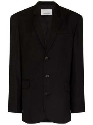 The Frankie Shop blazer Gelso à coupe oversize - Noir