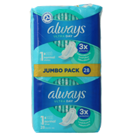 Maandverband ultra normaal plus 28 Stuks