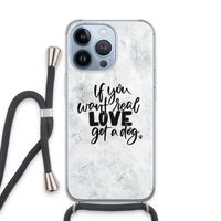 Partner in crime: iPhone 13 Pro Transparant Hoesje met koord