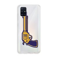 Pew Pew Pew: Galaxy A51 4G Transparant Hoesje
