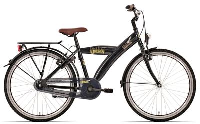 Bikefun fiets bike fun 24 inch urban | nexus-3 | zwart