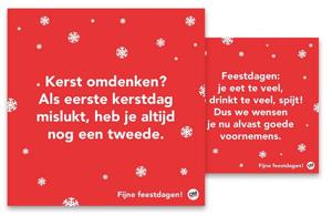 Omdenken Kerstkaarten