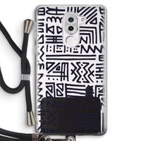Marrakech print: Honor 6X Transparant Hoesje met koord