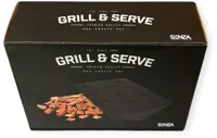 Senza bbq rook box zwart 15,5 cm