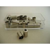 Bofix kabelhoedje 5,0mm messing (100st)