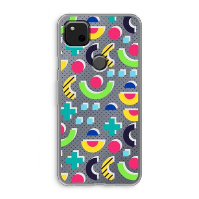 8-bit N°1: Google Pixel 4a Transparant Hoesje
