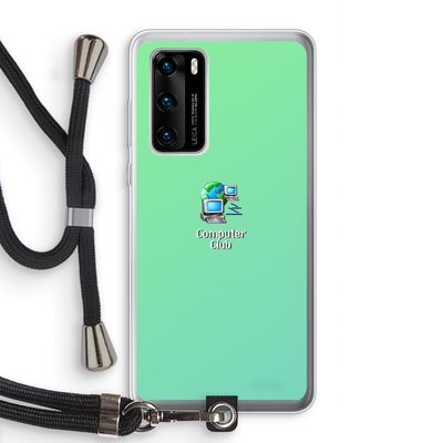 Win98: Huawei P40 Transparant Hoesje met koord