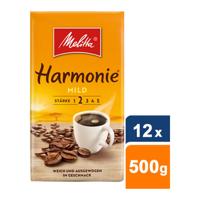 Melitta - Harmonie Mild Gemalen koffie - 12x 500g