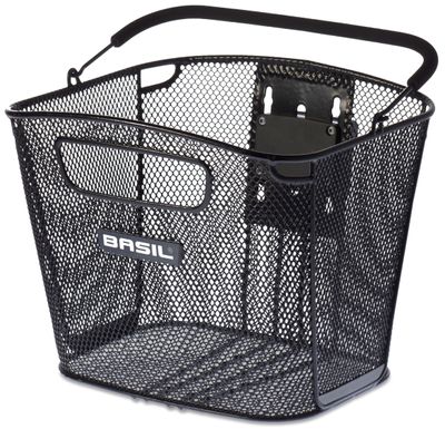 Basil bold front kf - fietsmand - voorop - zwart