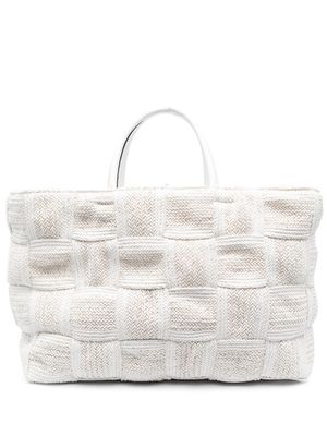 Casadei sac cabas Twiga Shoppers - Blanc