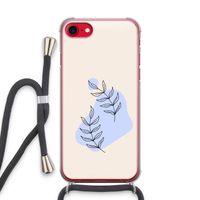 Leaf me if you can: iPhone SE 2020 Transparant Hoesje met koord