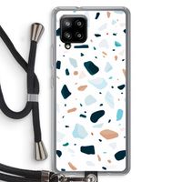 Terrazzo N°13: Samsung Galaxy A42 5G Transparant Hoesje met koord