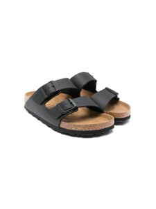 Birkenstock Kids sandales Arizona en cuir - Noir