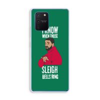 Sleigh Bells Ring: Samsung Galaxy Note 10 Lite Transparant Hoesje
