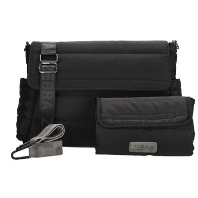 Zebra Trends Puffer Luiertas Elske Zwart