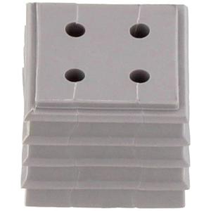 CONTA-CLIP KDS-DE 4X2-3 GR Afdichtingselement Thermoplastisch elastomeer Grijs 10 stuk(s)