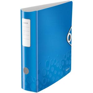 Leitz Ordner 1106 Active WOW DIN A4 Rugbreedte: 82 mm IJsblauw (metallic) 2 beugels 1106-00-36