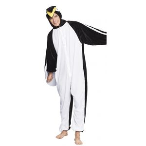 Pinguin onesie dierenpak kind 164  -