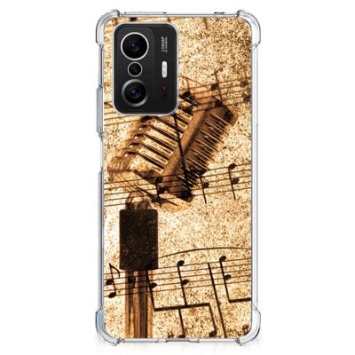 Xiaomi 11T | 11T Pro Anti-shock Hoesje met foto Bladmuziek Xiaomi 11T | 11T Pro Anti-shock Hoesje met foto Bladmuziek